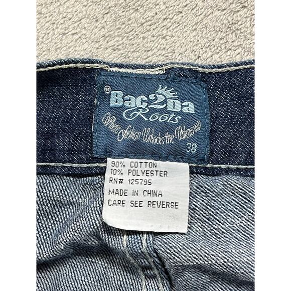 Y2K Bac 2 Da Roots Streetware African‎ King Mandume Namibia Mens Size 38 - Picture 3 of 7